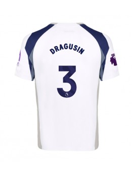 Billige Tottenham Hotspur Radu Dragusin #3 Hjemmedrakt 2025-26 Kortermet